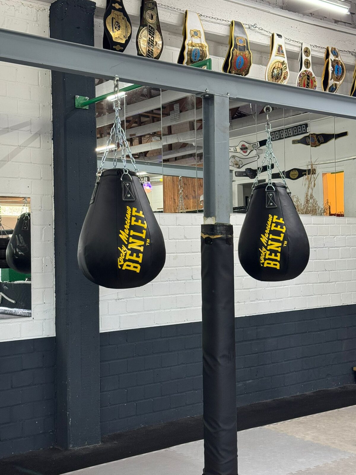 Equipment & Titelgürtel im Bulldog Gym